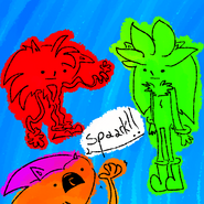 Spark junto a Slayd y Speed (por Alltails)