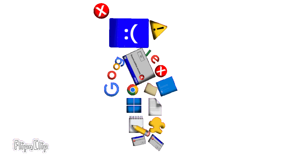Blue screen of bear FanBEARS Wiki Fandom