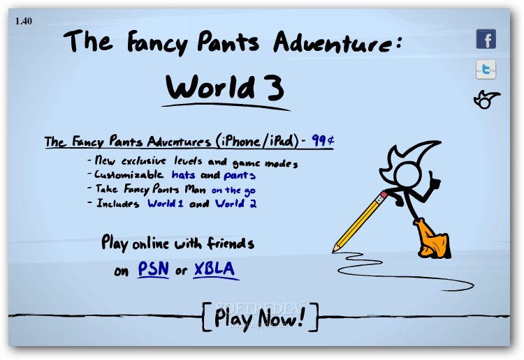 THE FANCY PANTS ADVENTURE WORLD 4 PART 3 free online game on Miniplaycom