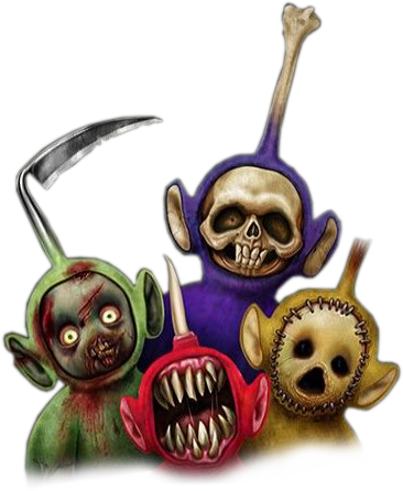 scary teletubbies