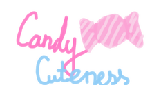 Candy cuteness logo