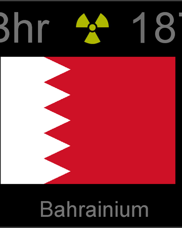 Bahrainium Fandomium Fan Made Elements Wiki Fandom