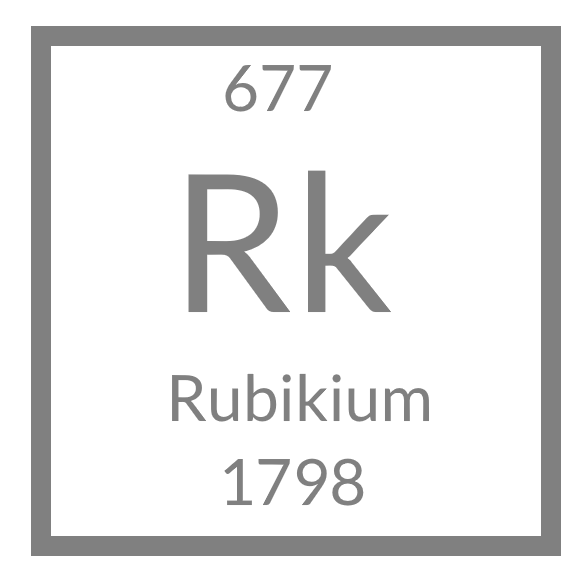 Rubikium | Fandomium, Fan-Made Elements Wiki | Fandom