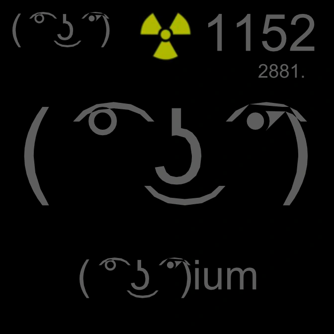 ͡° ͜ʖ ͡°)ium | Fandomium, Fan-Made Elements Wiki | Fandom