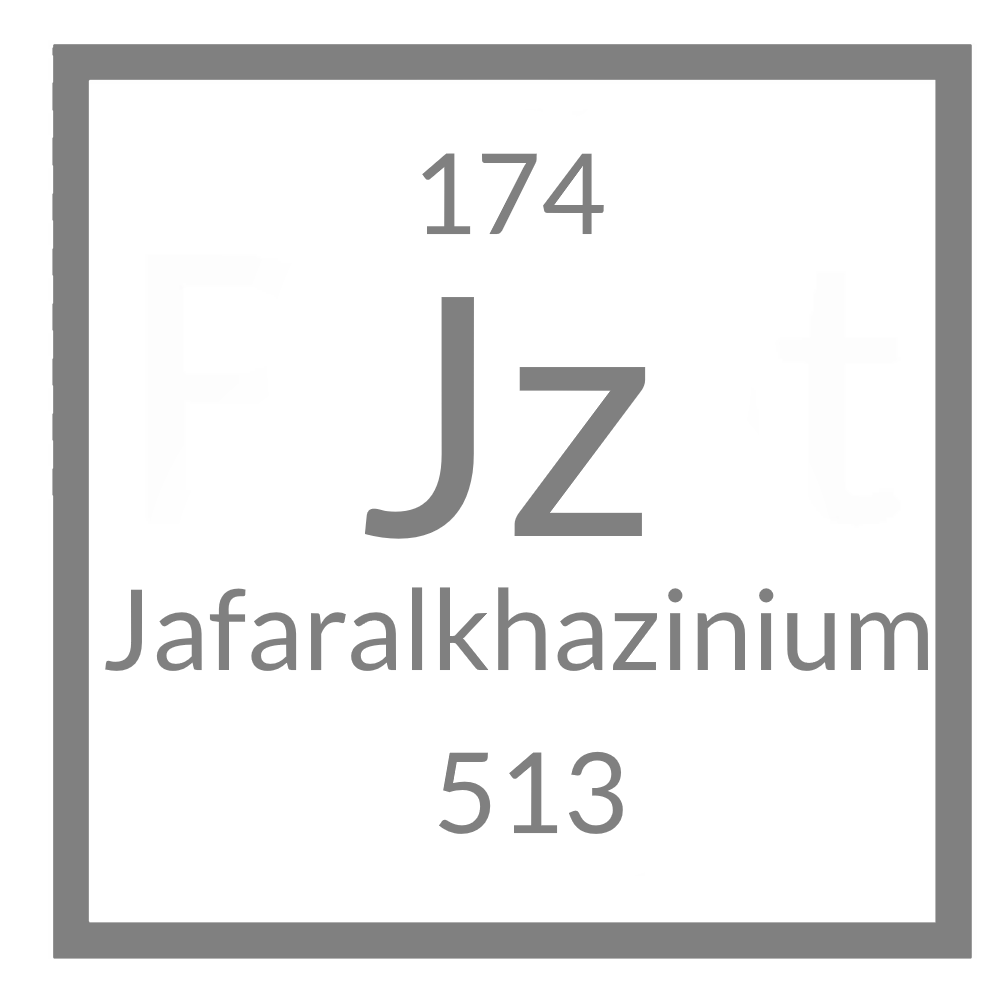 Jafaralkhazinium | Fandomium, Fan-Made Elements Wiki | Fandom