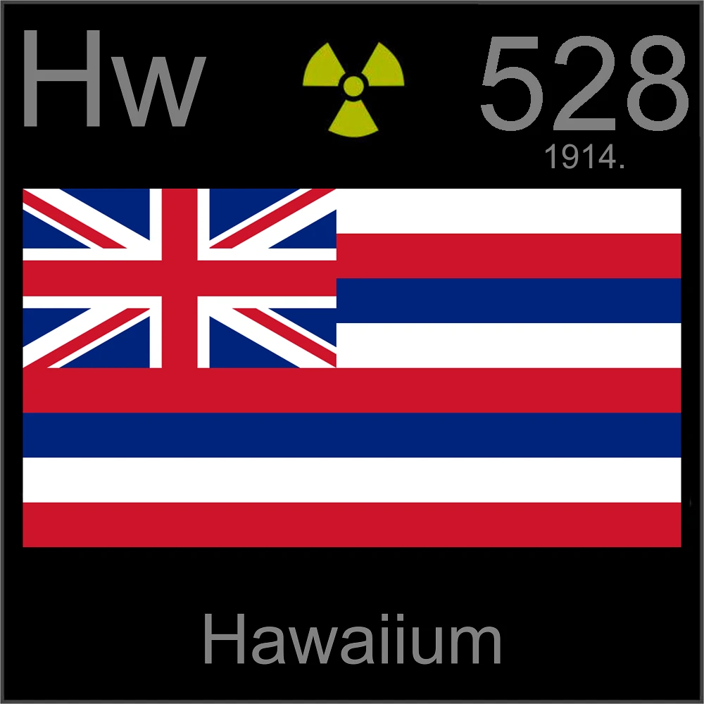 Hawaiium Fandomium Fan Made Elements Wiki Fandom