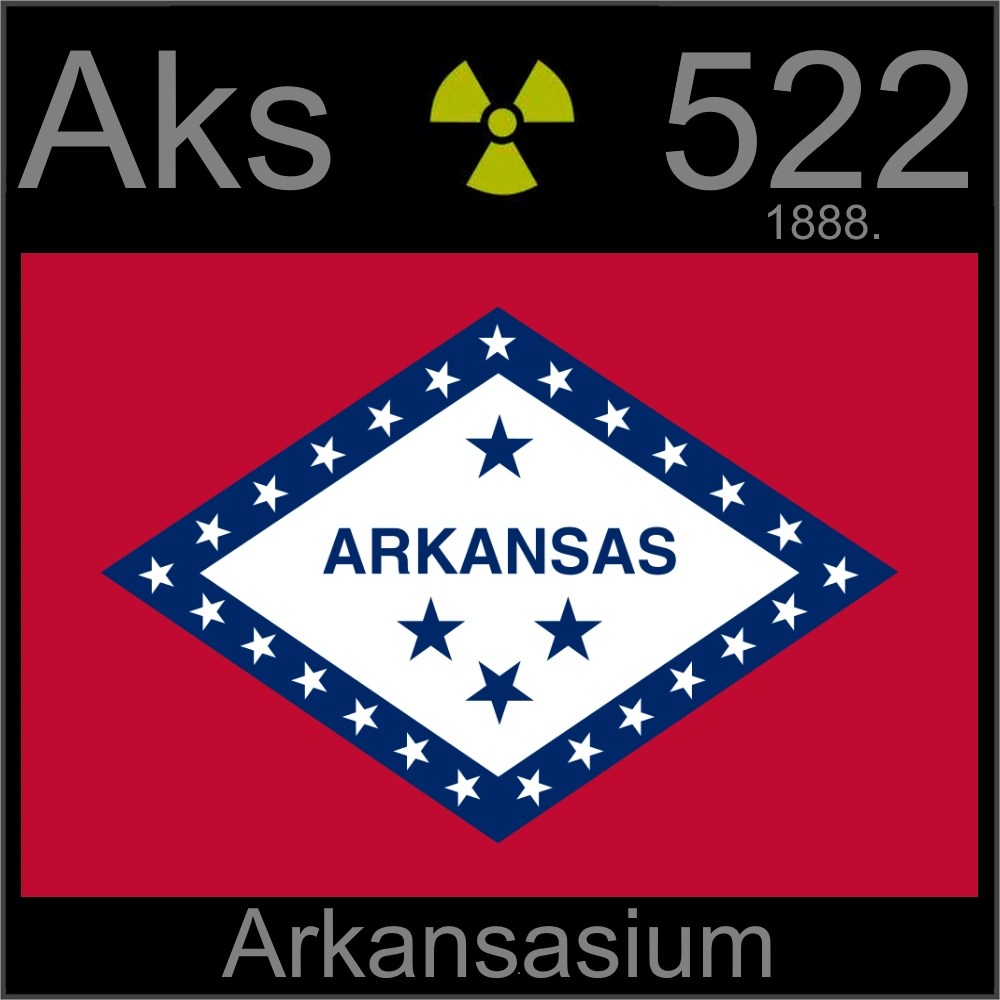 Arkansasium  Fandomium, Fan-Made Elements Wiki  Fandom