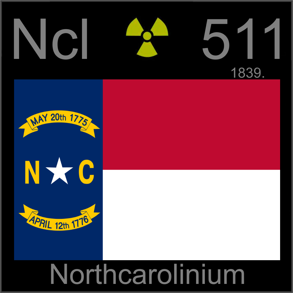 Northcarolinium Fandomium Fan Made Elements Wiki Fandom