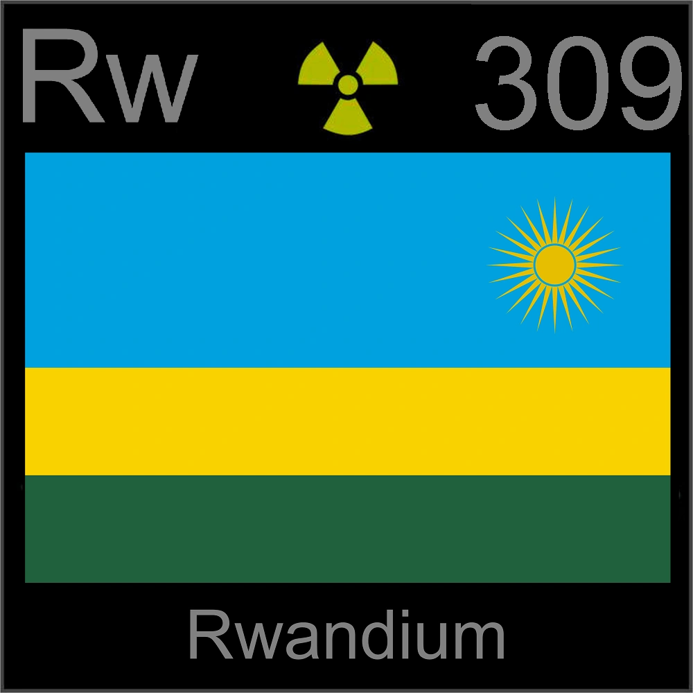 Rwandium | Fandomium, Fan-Made Elements Wiki | Fandom