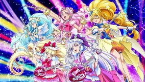 FIGURINE GLITTER FORCE Sweet PreCure Pretty Cure Beat DX Girls BANDAI