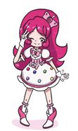 Cure Lolly Fanart by Tsukiyume Luna
