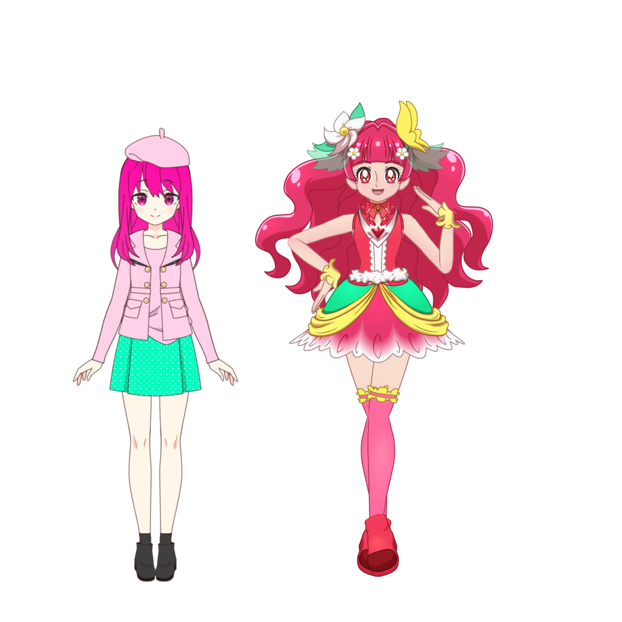 As Voted by the Fans, the Top 5 Pink Precure!