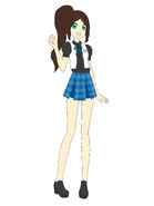 Akino's summer school uniform