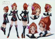 Cure Flare's concept art