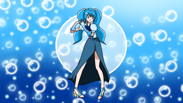 Aosora Prue Fandom Of Pretty Cure Wiki Fandom