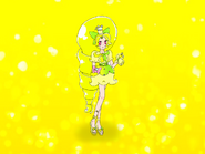 Cure Lemony's Transformation pose