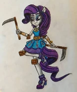 Equestria ninjas rarity by bozzerkazooers dc71b2m-pre.jpg (90 KB) Rarity's Kama Sickles