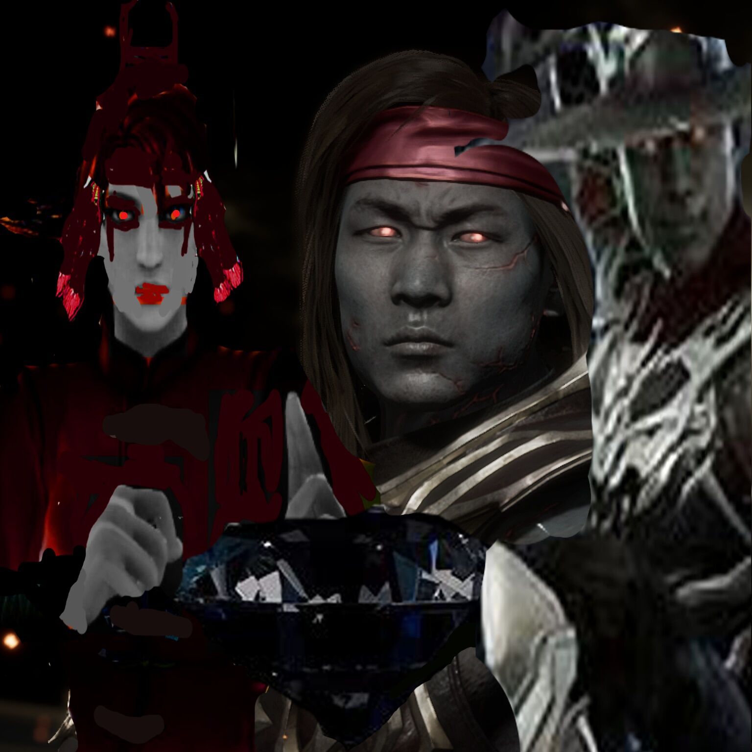 I hate how immature shang tsung seems in mk1. It makes him look