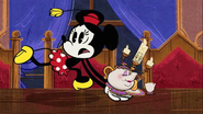 Lumiere, Mrs. Potts and Chip in the Wonderful Spring of Mickey Mouse