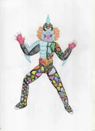 Metal Poison Lizard Man