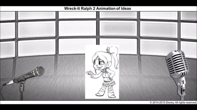 Wreck-It Ralph 2 Animation of Ideas 10