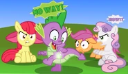 Spike gets his cutie mark by changeling209458-d7imftb.png (193 KB) Spike got his Cutie Mark