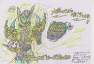 Thunder Crocodile Fullbottle and Lightning Rouge Knuckle