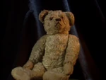 The teddy bear that inspired Pooh
