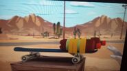 Skateboard Rocket