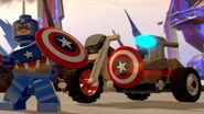 Captain America's Motorbike