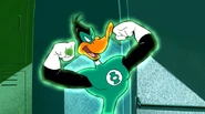 Daffy Duck as Green Lantern