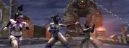 Jade with Kitana and Mileena