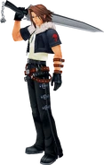 Leon in KH2