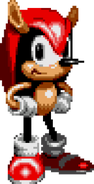 Knuckles Chaotix sprite