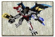 Dino Ultra Charge Megazord: Tri-Stego-Ptera Formation