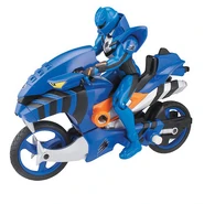 Jungle Fury Blue Ranger Strike Rider Mode
