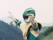 MMPR DragonShield green