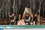 Molly (right) in musical