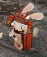 Orange Samurai Rabbid Pikemans