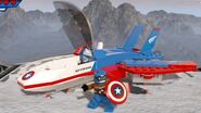 Captain America's Jet