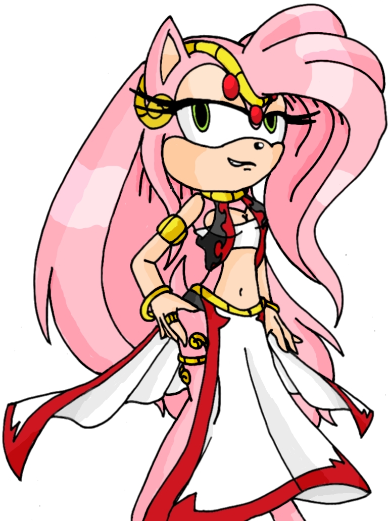 Princess amy rose the hedgehog