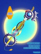 Deepfrozen Friendship Keyblade