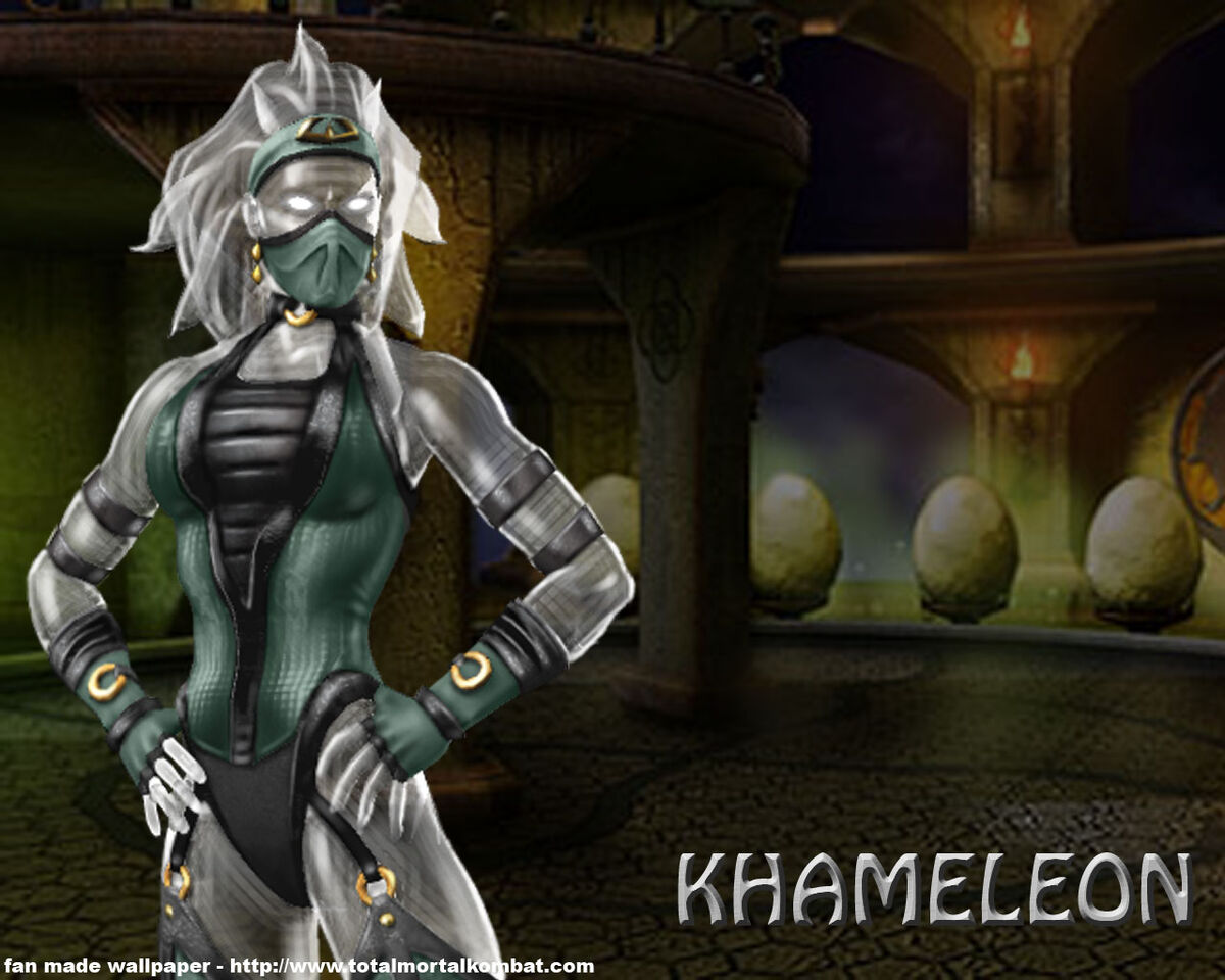 KHAMELEON A PERSONAGEM MISTÉRIOSA DE MORTAL KOMBAT ARMAGEDDON #mortalk