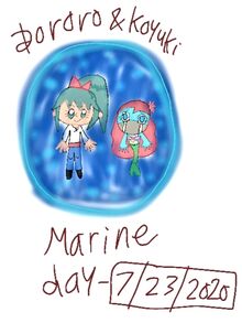 2019 Dororo & Koyuki - Marine Day 2020 Japan