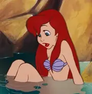 Ariel as a human