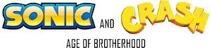 Sonic and Crash Age of Brotherhood logo