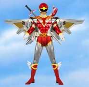 Red Hark jet Battlizer