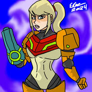 Samus Aran by 80sFan