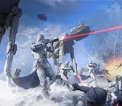 The Imperial forces reach the trenches.