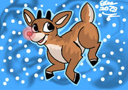 Another Rudolph fan art by 80sFan